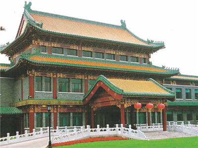 钓鱼台国宾馆琉璃瓦工程