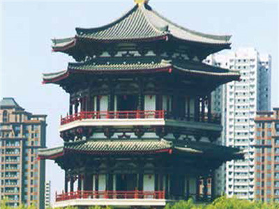 西安大唐芙蓉园的仕女馆